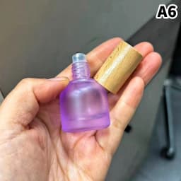 1pcs 10ml Glass Roller Bottle Perfume Roll On Bottle Mini Essential Oil Containers Sample Empty Bottle Travel Refill Vials