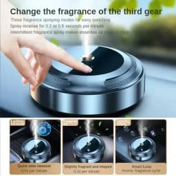 Car Air Freshener Air Purifier Smart Aroma Diffuser for Vehicle Essential Oils Diffuser Office Room Car Smell Distributor