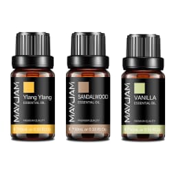 Mayjam Vanilla Essential Oil for Home Hotel Diffuser Air Freshener Jasmine Eucalyptus Sandalwood Vetiver Pine Neddles Aroma Oil