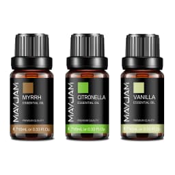 Mayjam Vanilla Essential Oil for Home Hotel Diffuser Air Freshener Jasmine Eucalyptus Sandalwood Vetiver Pine Neddles Aroma Oil