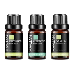 Mayjam Vanilla Essential Oil for Home Hotel Diffuser Air Freshener Jasmine Eucalyptus Sandalwood Vetiver Pine Neddles Aroma Oil