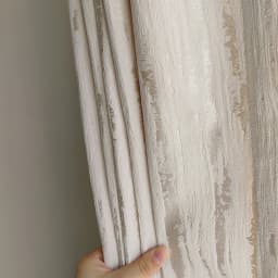 Gilt Light French Cream Jacquard Curtains for Living Room Bedroom High Precision Wood Grain Chenille Customized High-end