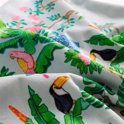 Magnificent Hill Garden Lumbar Pillow Cover Floral Tree Crane Birds Decorative Cushion Case Beautiful Chinoiserie Design 30X55cm