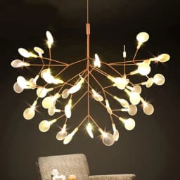 Firefly Branch LED Chandelier Nordic Pandent Light Suspension Hanging Lamp for Kitchen Island Dining Living Room Bedroom