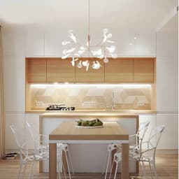 Firefly Branch LED Chandelier Nordic Pandent Light Suspension Hanging Lamp for Kitchen Island Dining Living Room Bedroom