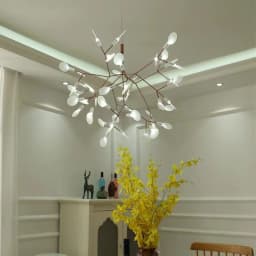 Firefly Branch LED Chandelier Nordic Pandent Light Suspension Hanging Lamp for Kitchen Island Dining Living Room Bedroom