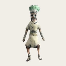 Anime Dr.STONE Ishigami Senkuu Cosplay Plush Cotton Doll Twistable Shape Room Decoration Abstract Figure Funny Props