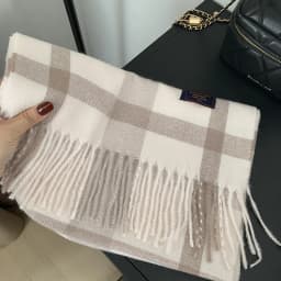 Classic England Style Stripe Plaid Scarves for Women Scarf Fashion Luxury Brand Tassel Shawls Pashmina Lady Wrap Poncho Stoles