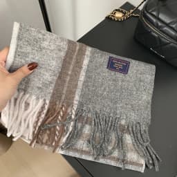 Classic England Style Stripe Plaid Scarves for Women Scarf Fashion Luxury Brand Tassel Shawls Pashmina Lady Wrap Poncho Stoles