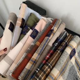 Classic England Style Stripe Plaid Scarves for Women Scarf Fashion Luxury Brand Tassel Shawls Pashmina Lady Wrap Poncho Stoles