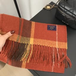 Classic England Style Stripe Plaid Scarves for Women Scarf Fashion Luxury Brand Tassel Shawls Pashmina Lady Wrap Poncho Stoles