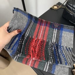 Classic England Style Stripe Plaid Scarves for Women Scarf Fashion Luxury Brand Tassel Shawls Pashmina Lady Wrap Poncho Stoles