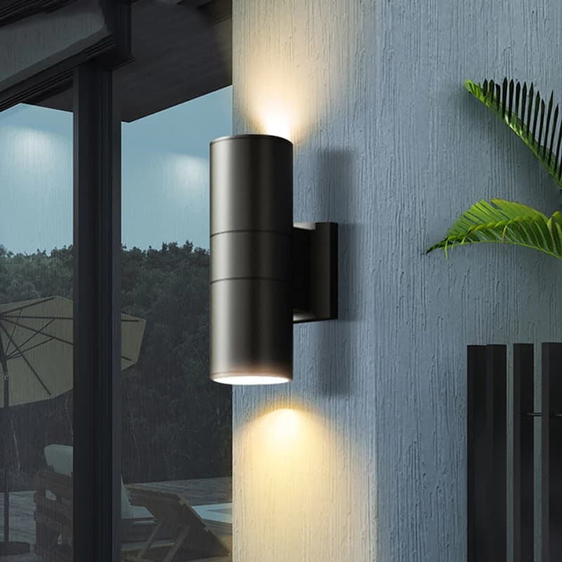 Black Gray Up-Down Outdoor Wall Light 6W 10W 20W 30W 36W Porch Garden Waterproof Home LED Light Outdoor