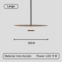 Nordic Minimalist UFO Pendant Light Designer Creative Art Lighting for Bedroom Restaurant Bar High Quality Room Decor Luster