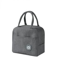 2025Portable Lunch Bag New Thermal Insulated Lunch Box Tote Cooler Handbag Bento Pouch Dinner Container School Food Storage Bags