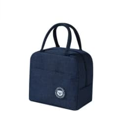 2025Portable Lunch Bag New Thermal Insulated Lunch Box Tote Cooler Handbag Bento Pouch Dinner Container School Food Storage Bags
