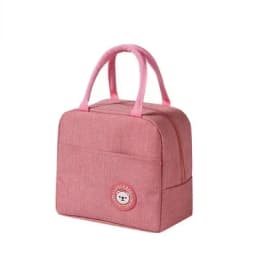 2025Portable Lunch Bag New Thermal Insulated Lunch Box Tote Cooler Handbag Bento Pouch Dinner Container School Food Storage Bags
