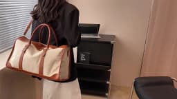 Women Travel Storage Handbag Vintage Fitness Luggage Bag Single Shoulder Crossbody Bag Large Nylon PU Leather Bag 2024 Handbags