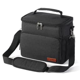 Thermal Shoulder Lunch Bag Waterproof Thick Cooler Handbag Large Insulated Food Grade PEVA Family School Picnic Refrigerator Box