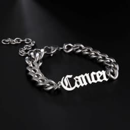 Sipuris Custom Name Bracelet Cuban Chain Men’s Bracelet Stainless Steel Personalized Nameplate Bracelet For Men Jewelry Gifts
