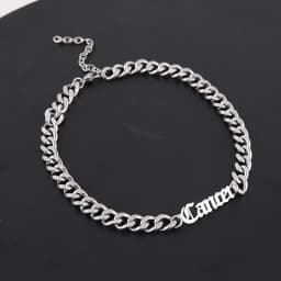 Sipuris Custom Name Bracelet Cuban Chain Men’s Bracelet Stainless Steel Personalized Nameplate Bracelet For Men Jewelry Gifts