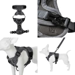 Pet Dog Leash For Small Medium Dogs Cats Hiking Reflective Puppy Adjustable Solid Harness Vest Set Chihuahua Bulldog Supplies