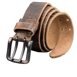 38MM Double Pin Metal Belt Buckle Genuine Leather Belt Men Jeans Leather Belt For Men Ceinture Western Cowboy Men Belt MBT0038