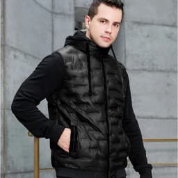 brand Autumn Winter New Men Cotton Vest Jacket Sleeveless Down Waistcoat Jacket Male Casual Vest Coat Plus Size 8XL