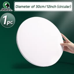 1pc Marie's Stretched Canvas,Primed White Canvas with 6x6/8x8/9x12/12x12/12x16/16x20" and Round 12" for Oil,Acrylic,Tempera
