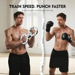 Fitness Lifting Arm Strength Device Speed Arm Resistance Adjustment Boxing Trainer Men's Fighting Arm Fitness 8 Word Ring