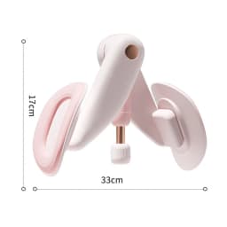 Hydraulic Leg Muscle Trainer, Pelvic Floor Muscle Exercise Device Multifunctional Leg Clip Fitness Equipment