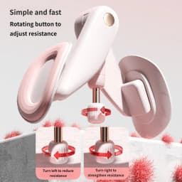Hydraulic Leg Muscle Trainer, Pelvic Floor Muscle Exercise Device Multifunctional Leg Clip Fitness Equipment