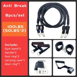 120cm Men Women Anti Break Latex Strength Training Home Gym Fitness Resistance Bands Pull Rope Tensile Exercise Tubes