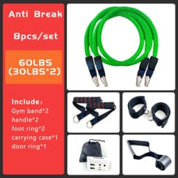 120cm Men Women Anti Break Latex Strength Training Home Gym Fitness Resistance Bands Pull Rope Tensile Exercise Tubes