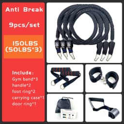 120cm Men Women Anti Break Latex Strength Training Home Gym Fitness Resistance Bands Pull Rope Tensile Exercise Tubes