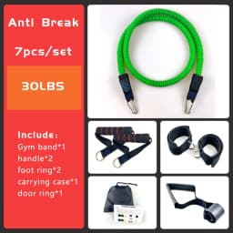 120cm Men Women Anti Break Latex Strength Training Home Gym Fitness Resistance Bands Pull Rope Tensile Exercise Tubes