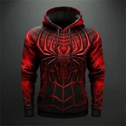 Spider Pattern Men's Fashion Hoodies Long Sleeve Autumn Winter 3D Print Street Hip Hop Sweatshirts 6XL Plus Size Casual Hoodies