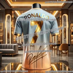2026 New Hot Selling Ronaldo Fashion Football Superstar Commemorative Collection Sports Jersey Daily Outdoor Breathable T-shirt
