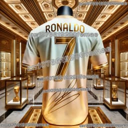 2026 New Hot Selling Ronaldo Fashion Football Superstar Commemorative Collection Sports Jersey Daily Outdoor Breathable T-shirt