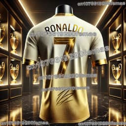 2026 New Hot Selling Ronaldo Fashion Football Superstar Commemorative Collection Sports Jersey Daily Outdoor Breathable T-shirt
