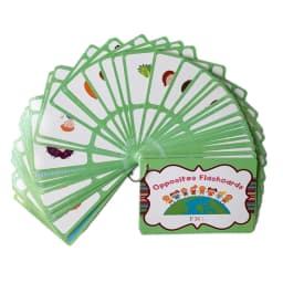 100 Groups Opposites Flashcards English Vocabulary Cards Montessori Learning Educational Toys For Children Memory Game Livres