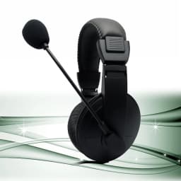KEBIDUMEI Wired Over Ear Headsets with Microphone Dual 3.5mm Jack Gaming Headphones for Computer Office Online Class Voice Chat