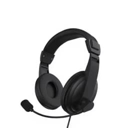 KEBIDUMEI Wired Over Ear Headsets with Microphone Dual 3.5mm Jack Gaming Headphones for Computer Office Online Class Voice Chat