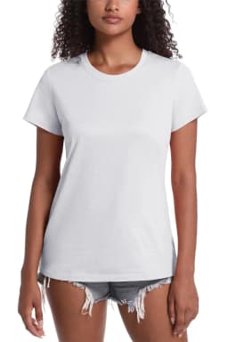 TACVASEN Summer Cotton T-shirts Womens Short Sleeve O-neck Tee Shirts Breathable Moisture Wicking Casual Fashion Basic T Tops
