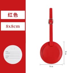 1PC PU Leather Luggage Tag Women Men Flight Holiday Travel Accessories Suitcase Tags Name ID Address Lable Bag Tags for Luggage