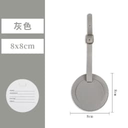 1PC PU Leather Luggage Tag Women Men Flight Holiday Travel Accessories Suitcase Tags Name ID Address Lable Bag Tags for Luggage