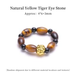 JD 3mm Natural Stone Amethyst Tourmaline Strand Rings Women Men Fashion Energy Healing Elastic Finger Rings Birthday Party Gifts
