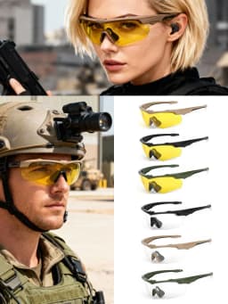 New Outdoor Military 2.0MM Tactical Goggles Windproof Dustproof CS Shooting UV400 Safe Protective Glasses Mountaineering Gafas