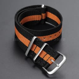14mm 16mm 18mm 20mm 22mm 24mm Nylon Military Army Sports Brand Nylon Fabric Belt for DW for Seiko Strap Accessories Buckle Band