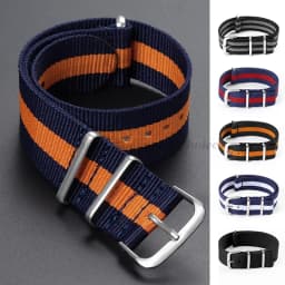 14mm 16mm 18mm 20mm 22mm 24mm Nylon Military Army Sports Brand Nylon Fabric Belt for DW for Seiko Strap Accessories Buckle Band